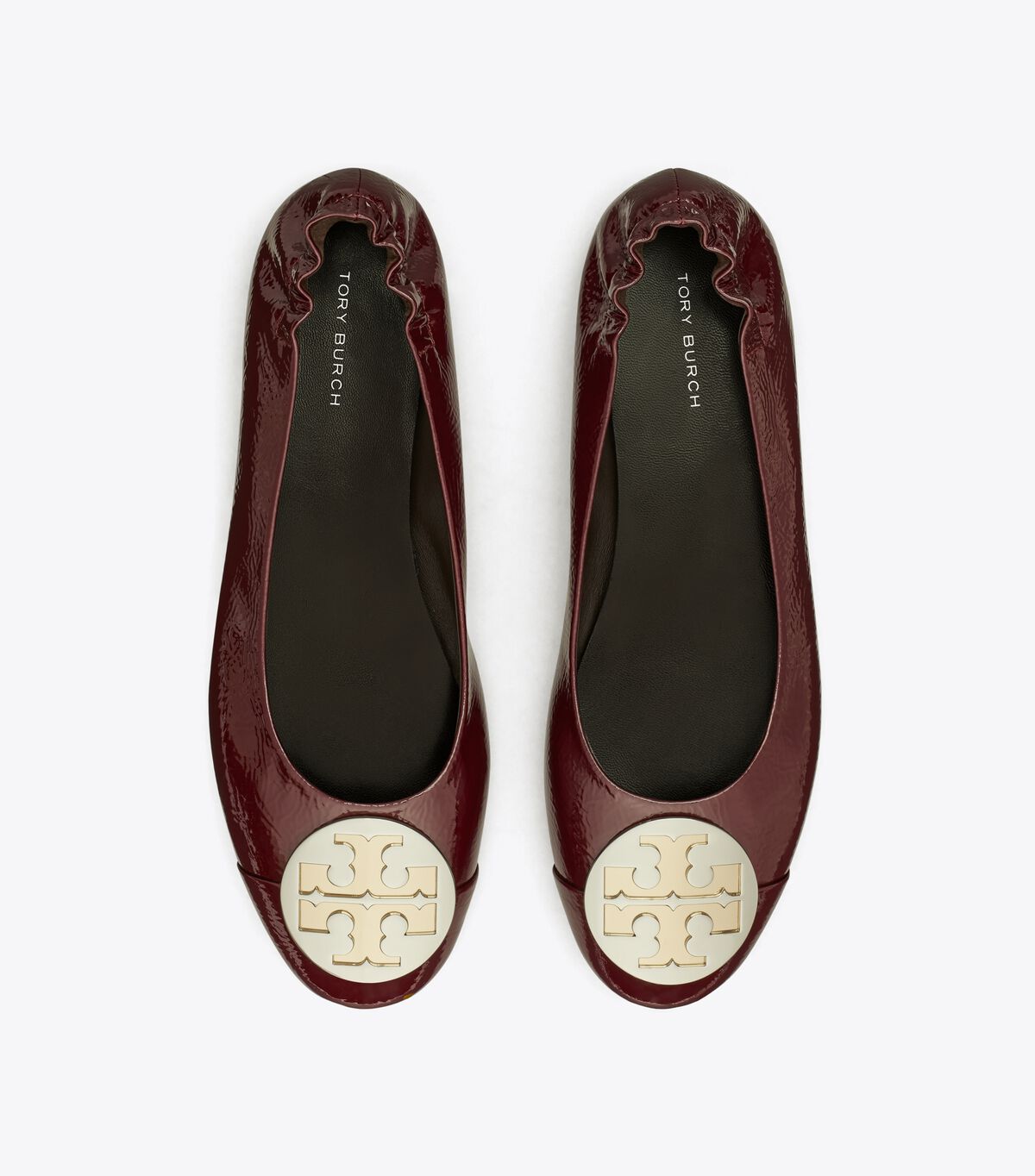 tory burch claire cap toe ballet