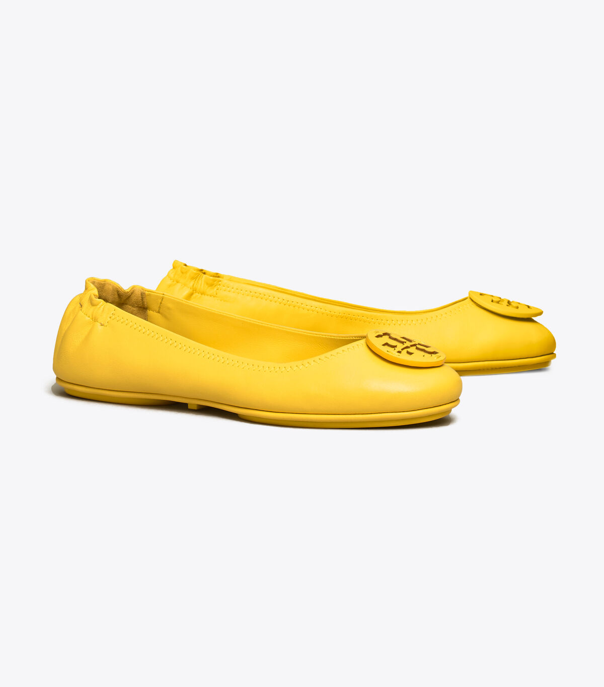 tory burch minnie travel ballet flat leather