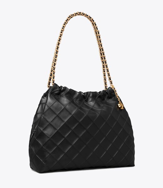 tory burch fleming drawstring bag