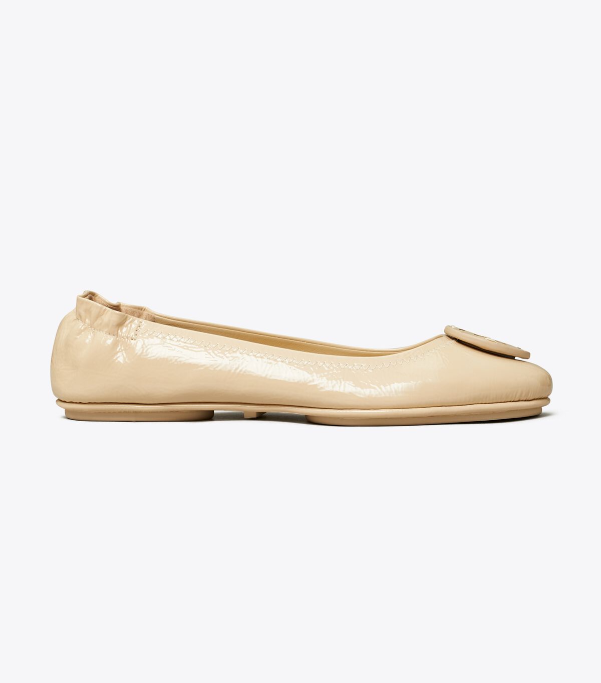 tory burch minnie travel ballet flat patent leather