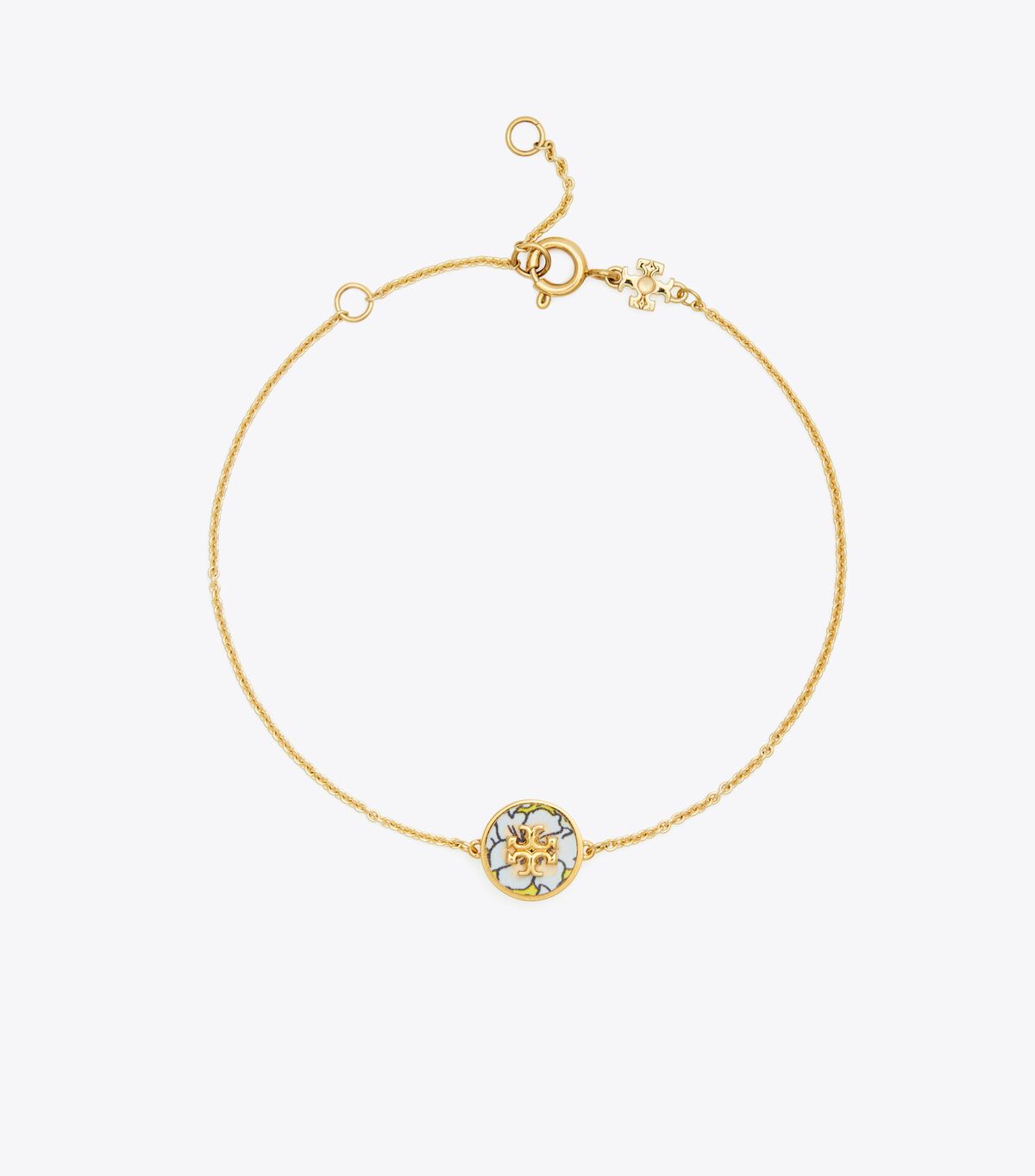 Kira Enamel Printed Chain Bracelet