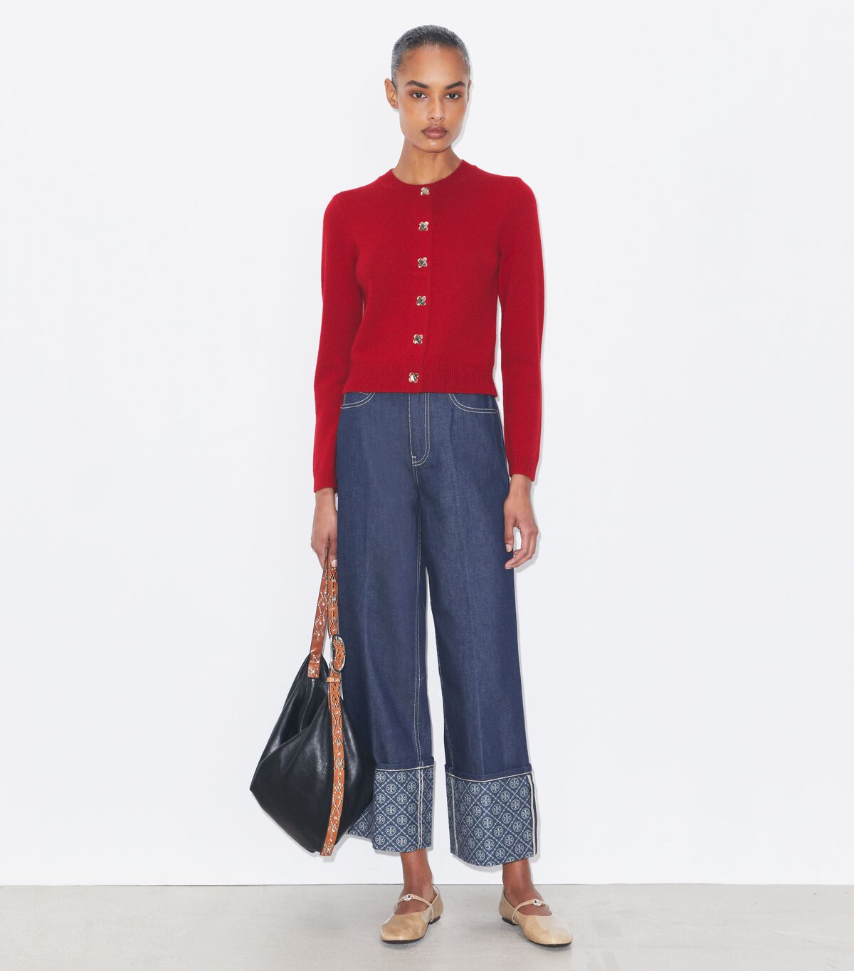 tory burch cashmere cardigan