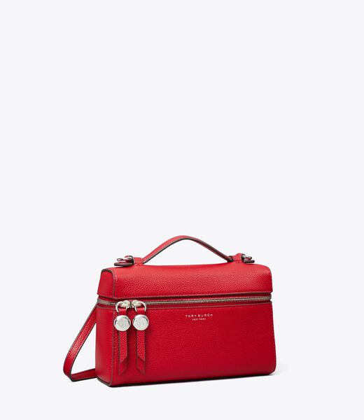 tory burch romy slim top handle bag