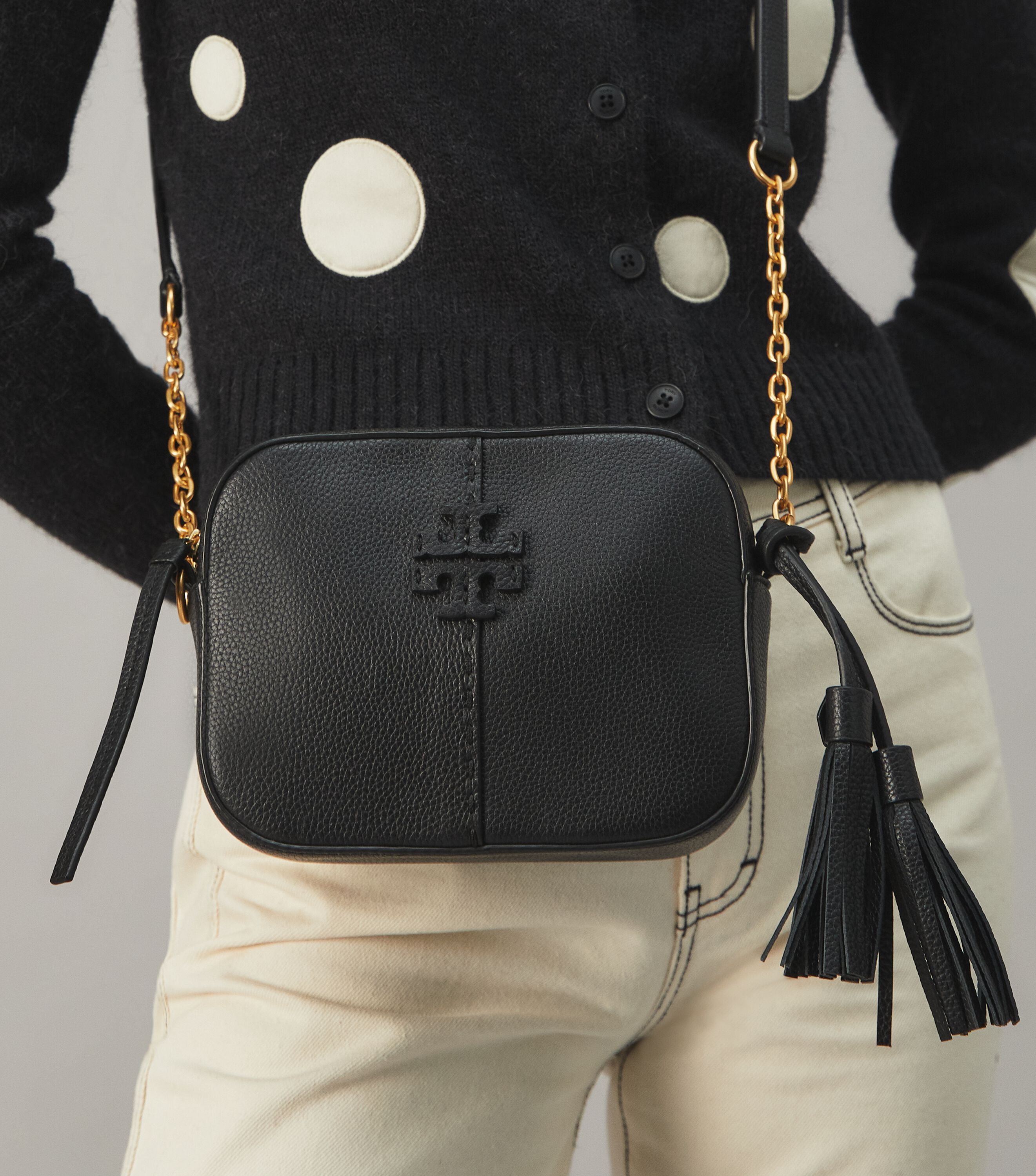 Mcgraw leather camera best sale bag tory burch