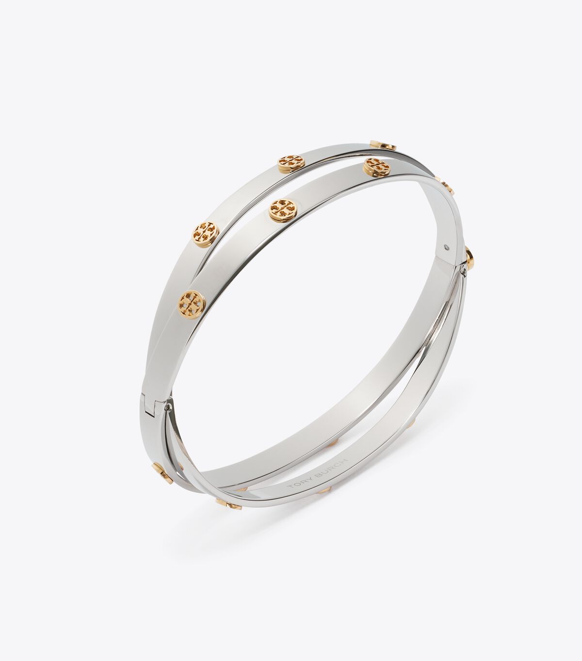 tory burch سوار أيقونة مزدوجة