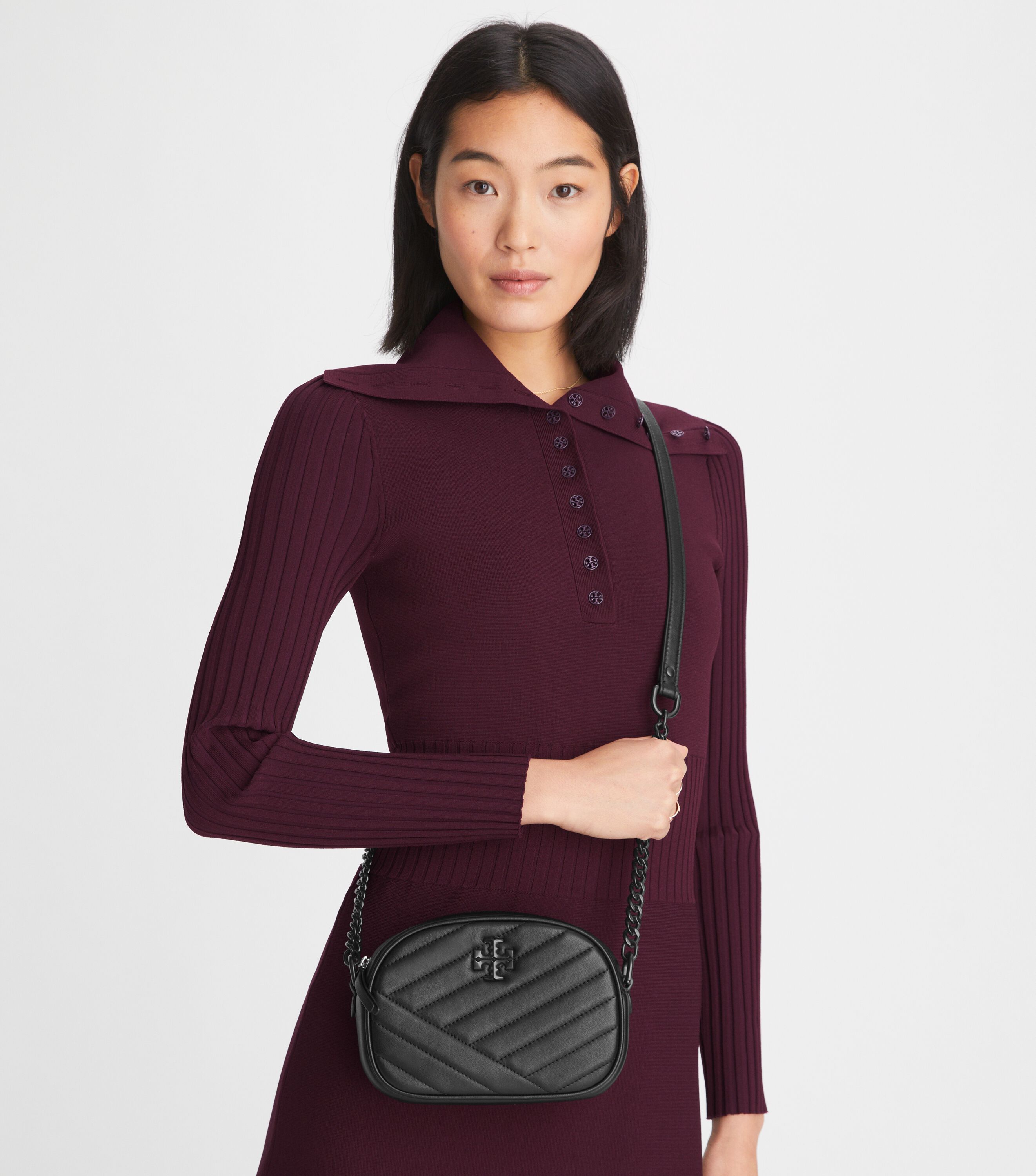 Tory Burch Small Kira Chevron Camera Bag Tory Burch KW