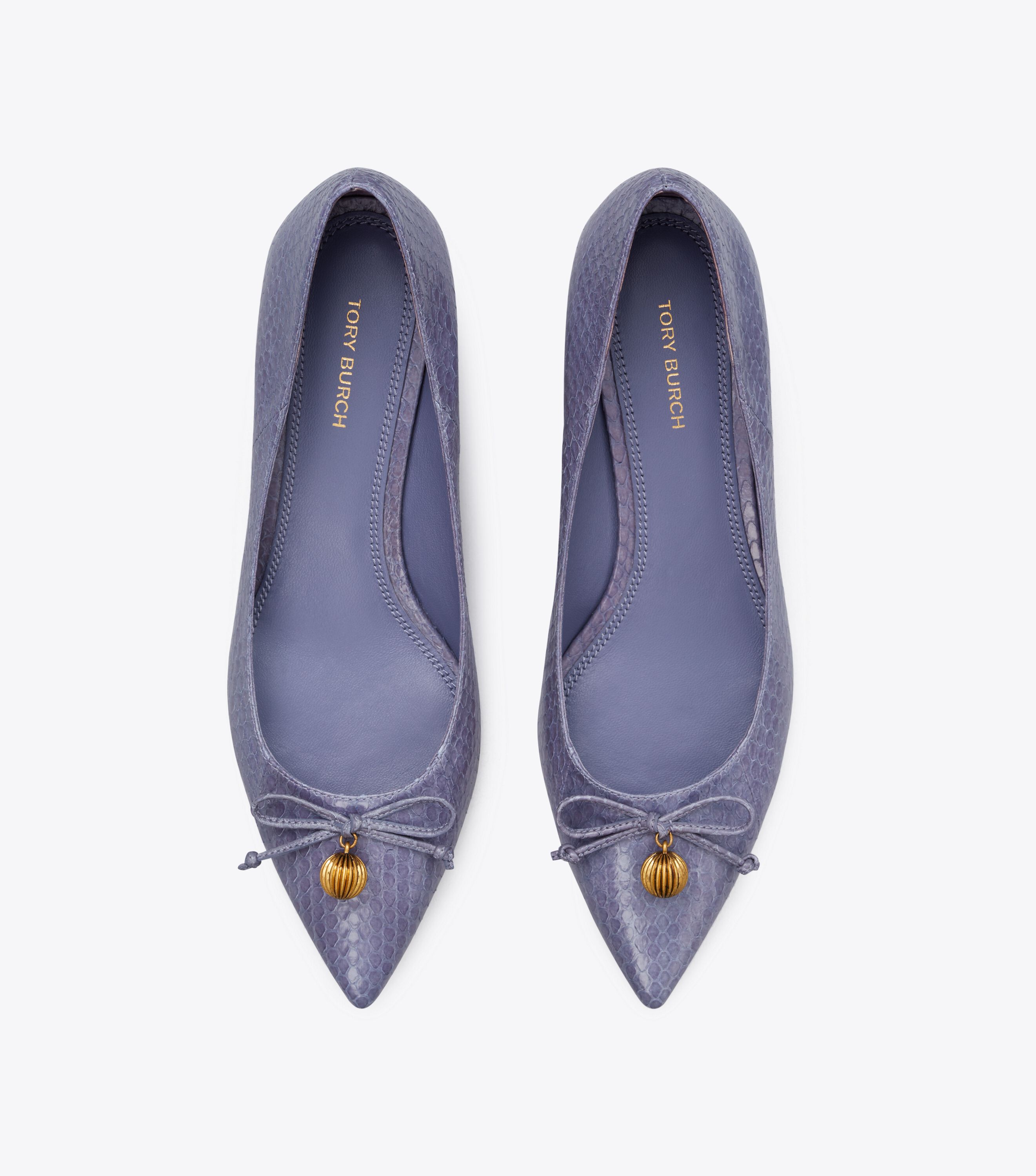 Tory burch low heel shoes discount