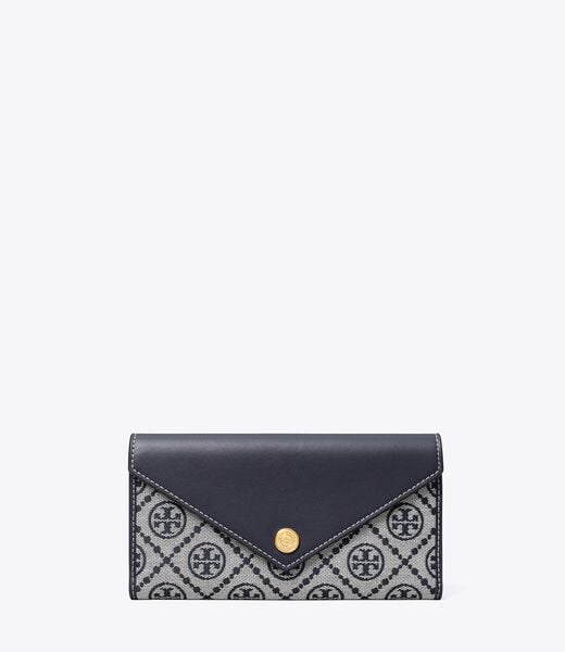 tory burch t monogram envelope wallet