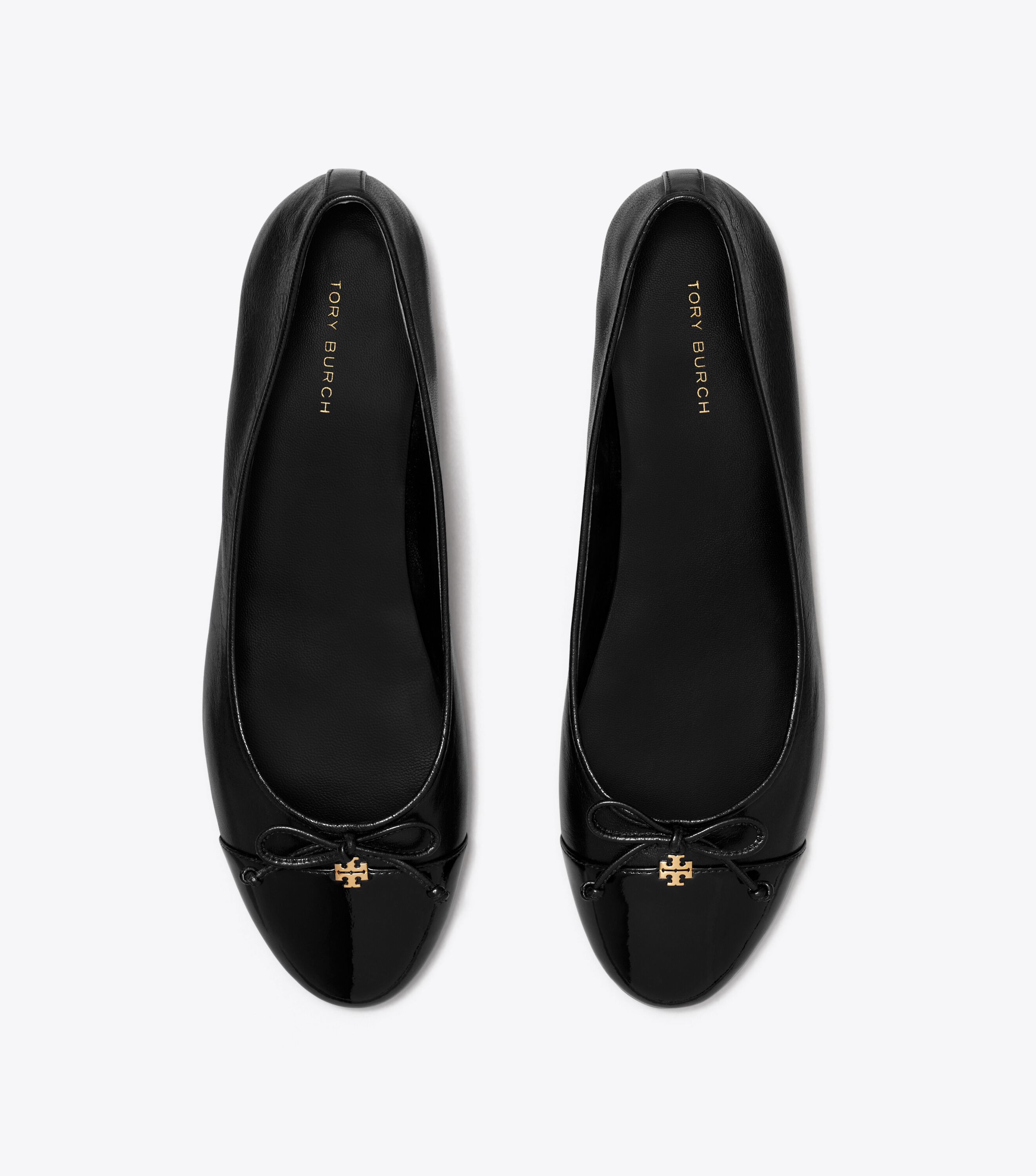 Cap-Toe Ballet, Perfect Black / Perfect Black | Tory Burch KW