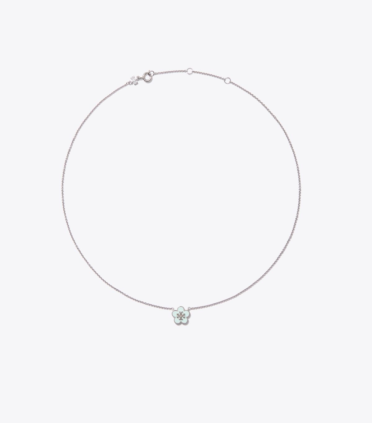 tory burch forget me not pendant necklace