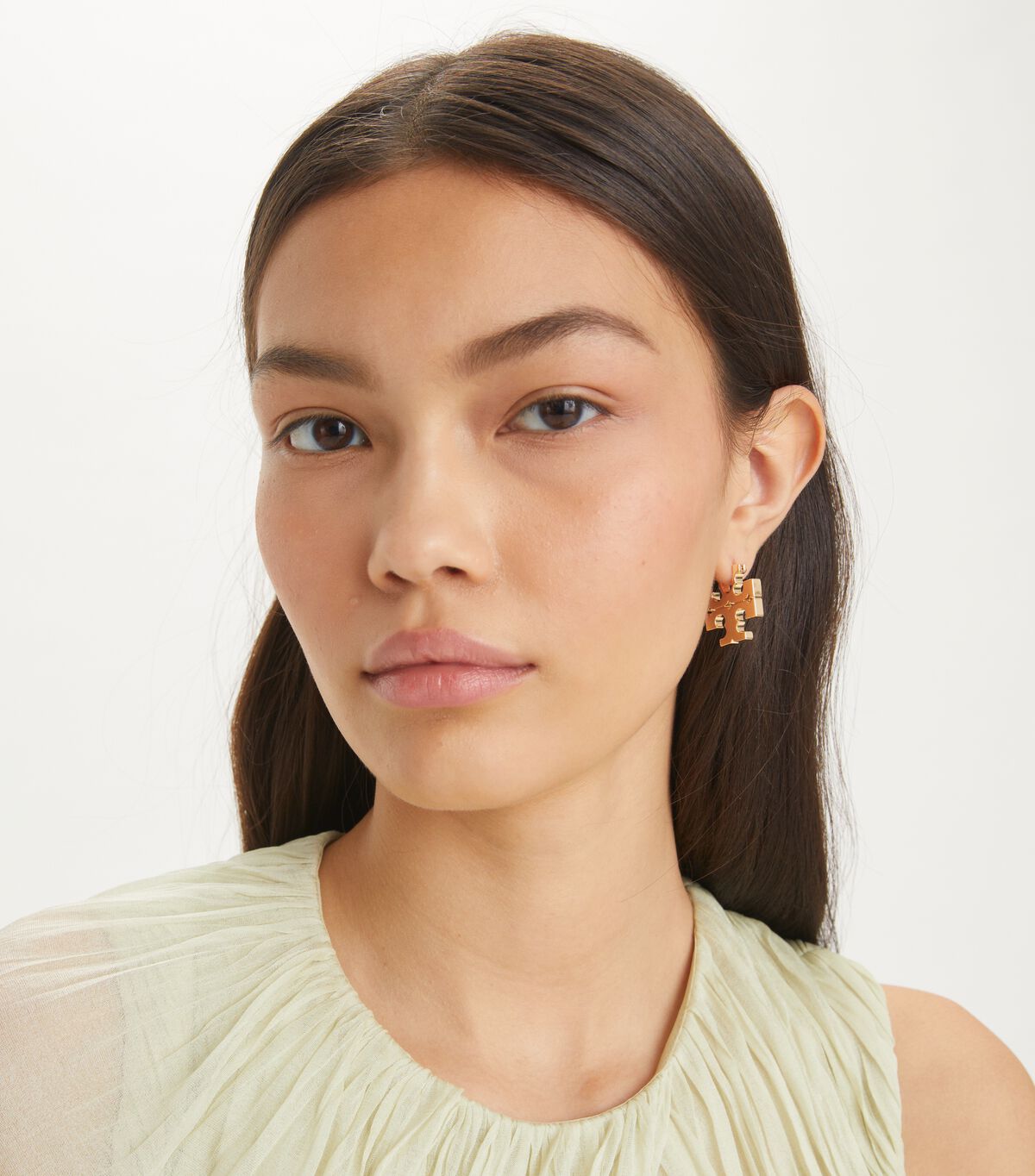 tory burch eleanor hidden hoop earring