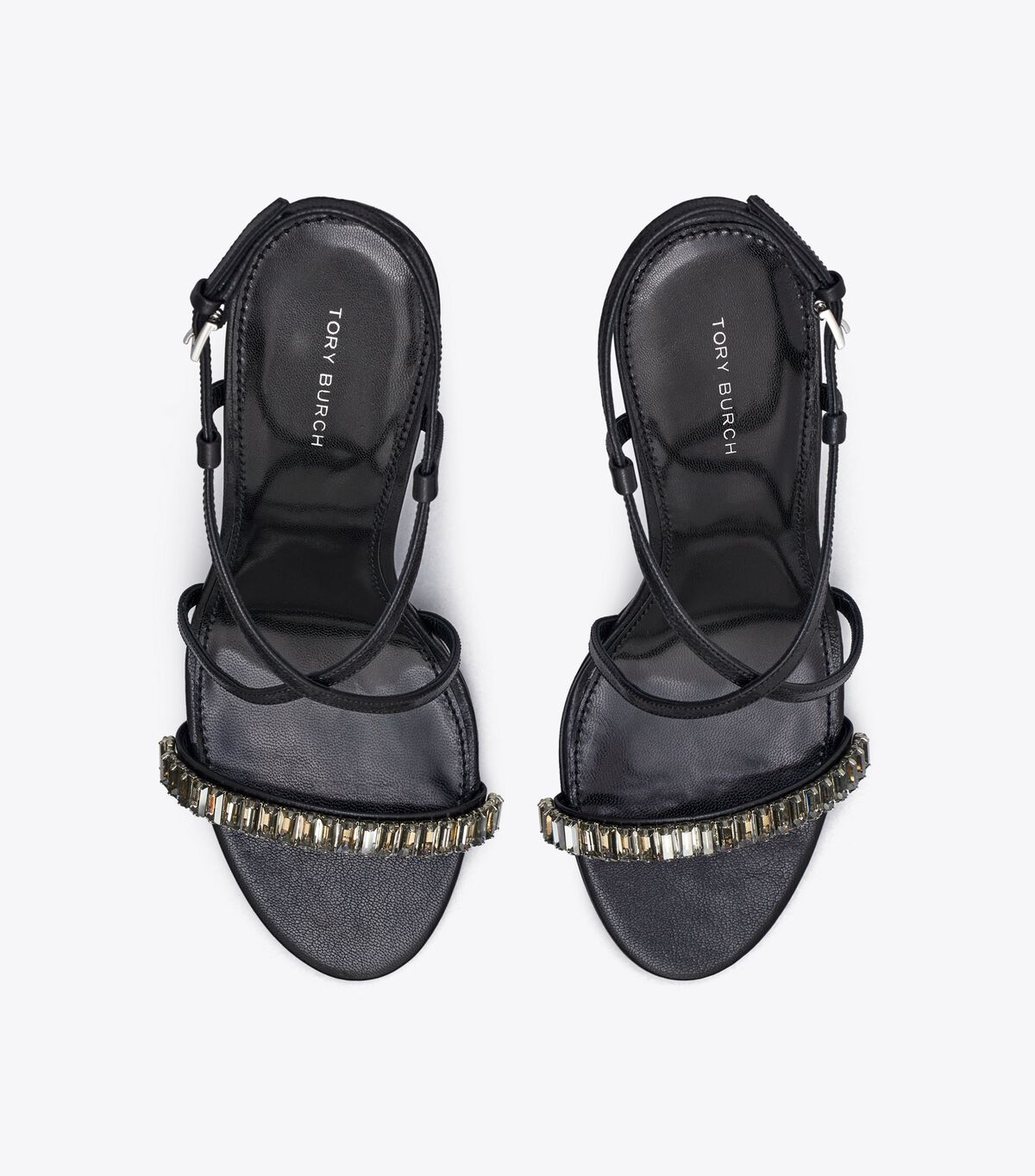 tory burch crystal heeled sandal