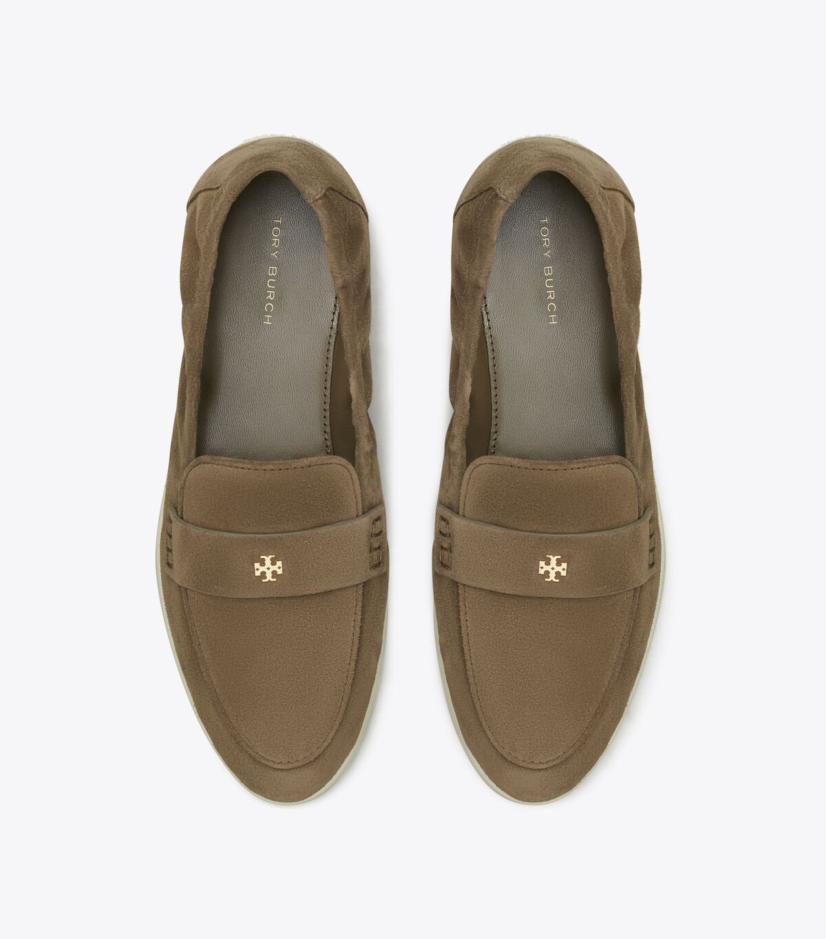 tory burch حذاء باليه رياضي بدون كعب