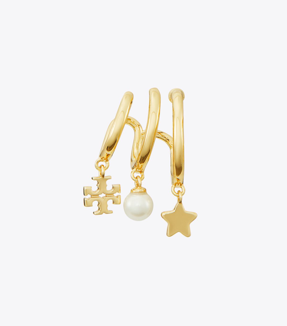 tory burch kira multi hoop earring