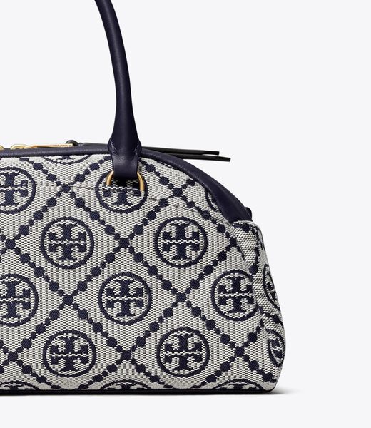tory burch t monogram small bowler
