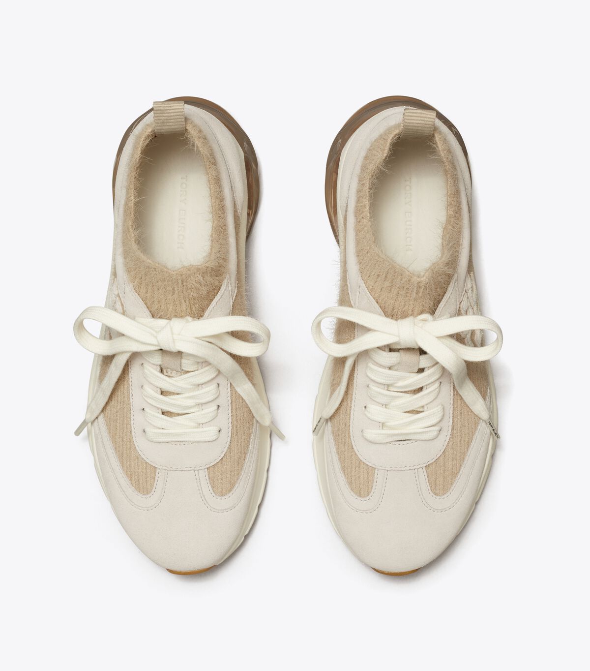 tory burch good luck mohair trainer