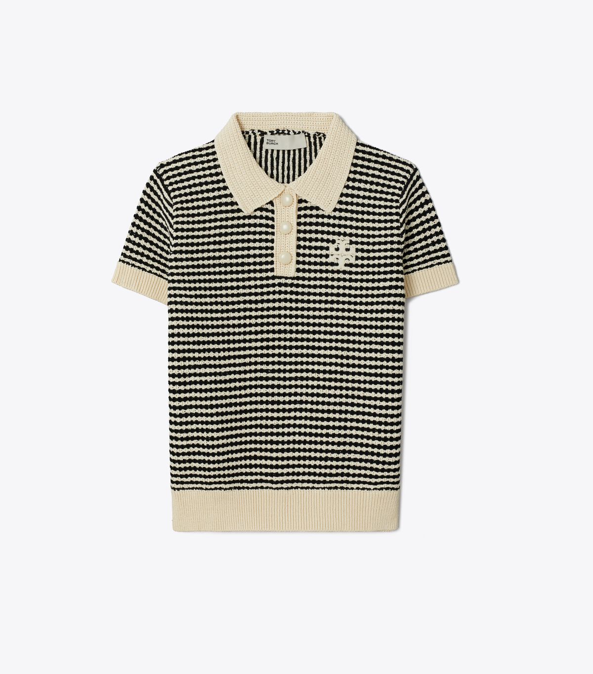 tory burch crochet polo