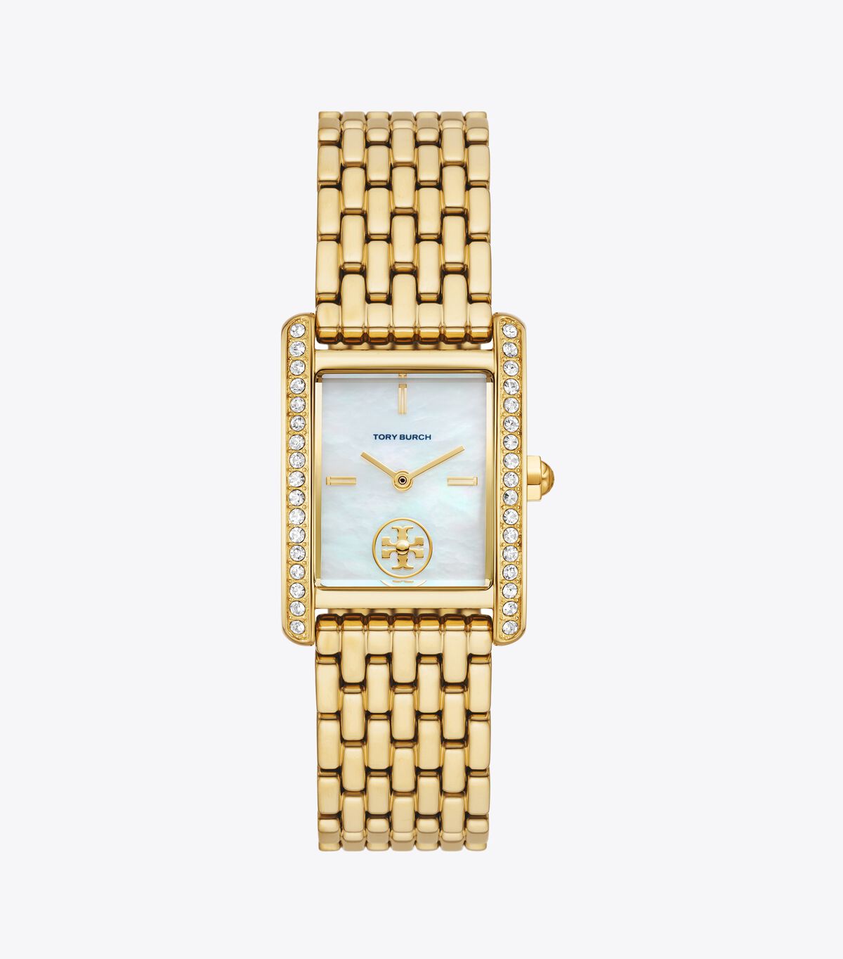 tory burch eleanor watch gold tone stainless steel