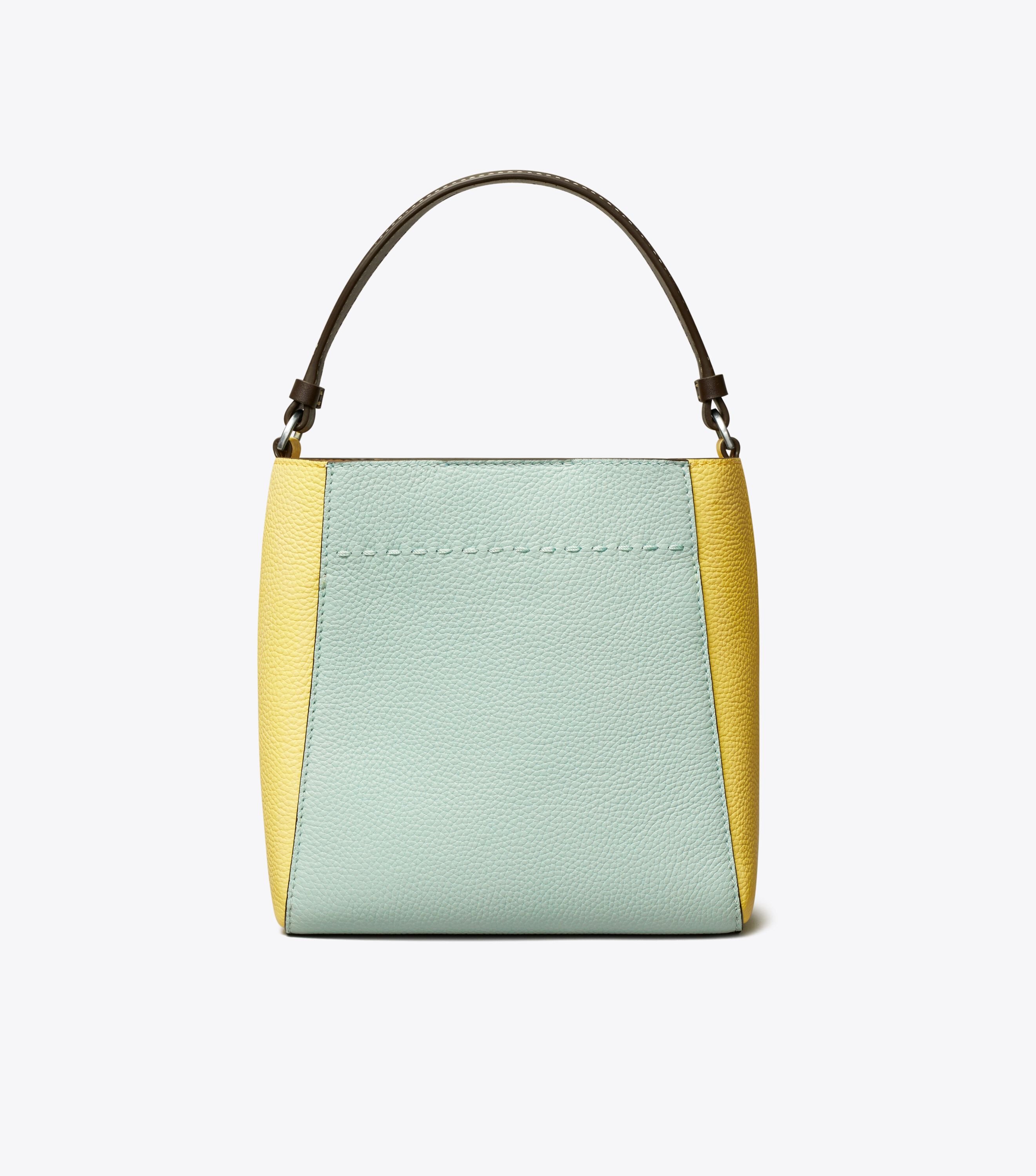 Small McGraw Color-Block Bucket Bag, Sea Bubble / Vintage Small McGraw Color-Block Bucket Bag, Sea Bubble / Vintage