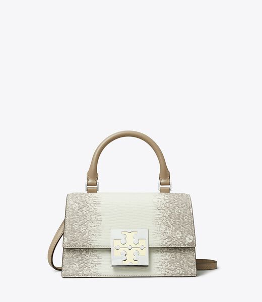 Bon Bon Lizard-Embossed Mini Bag