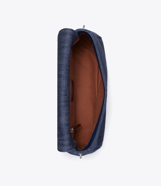 tory burch charlie denim shoulder bag