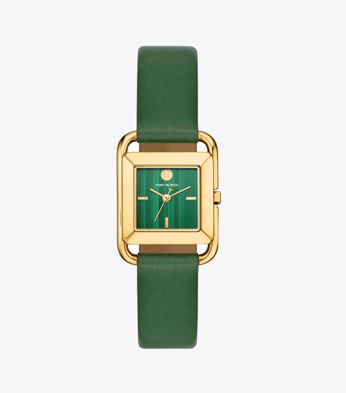 Miller Watch, Leather/ Gold-Tone Stainless Steel