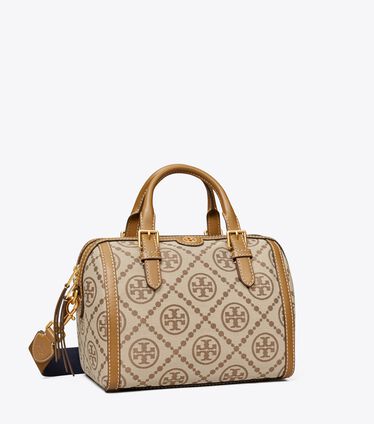 T Monogram Barrel Bag