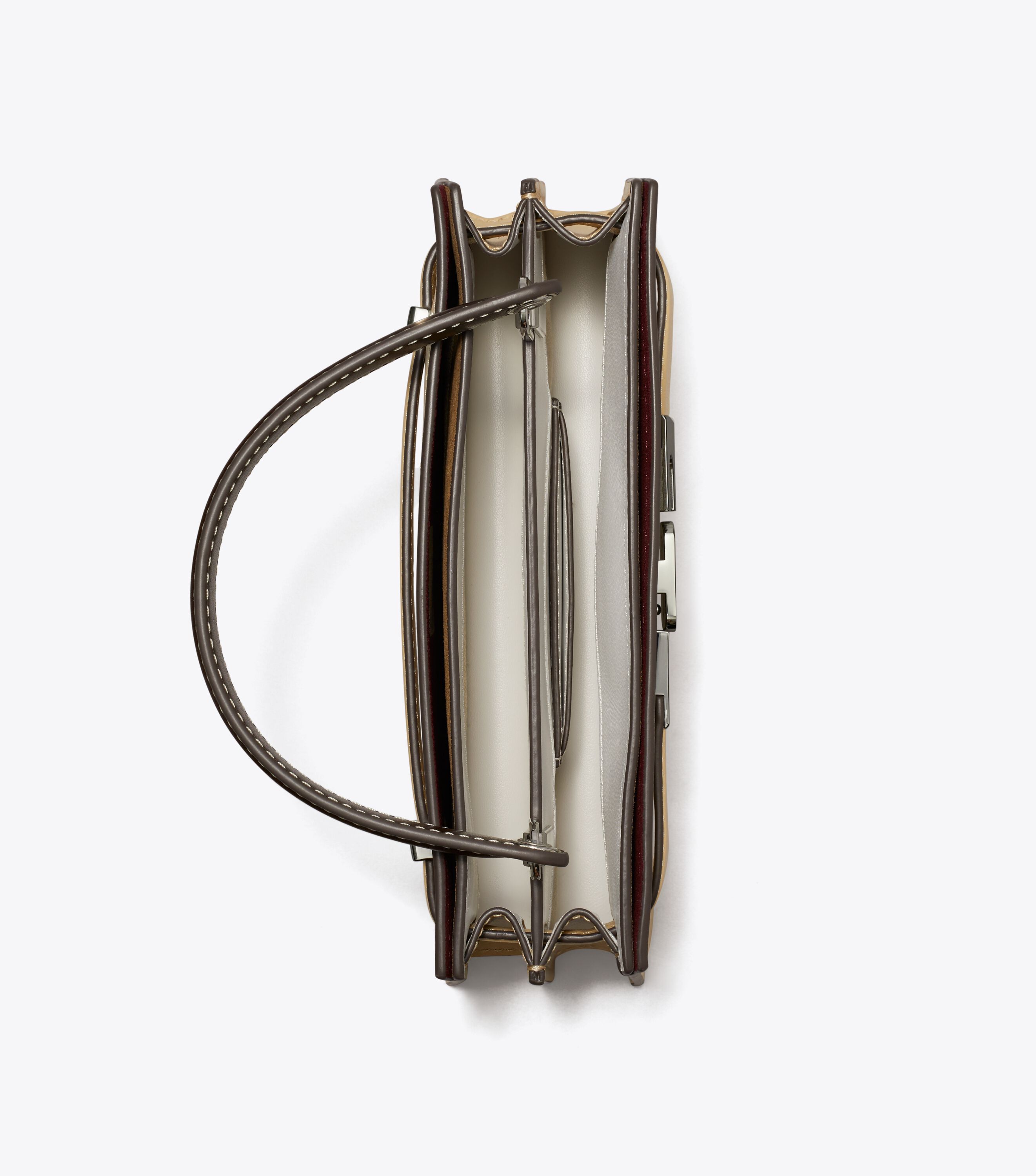 Mini Lee Radziwill Top-Handle Bag, Praline | Tory Burch KW