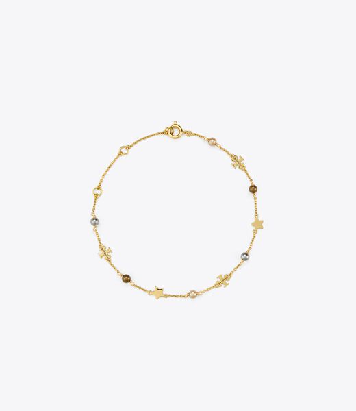 Delicate Kira Pearl Chain Bracelet