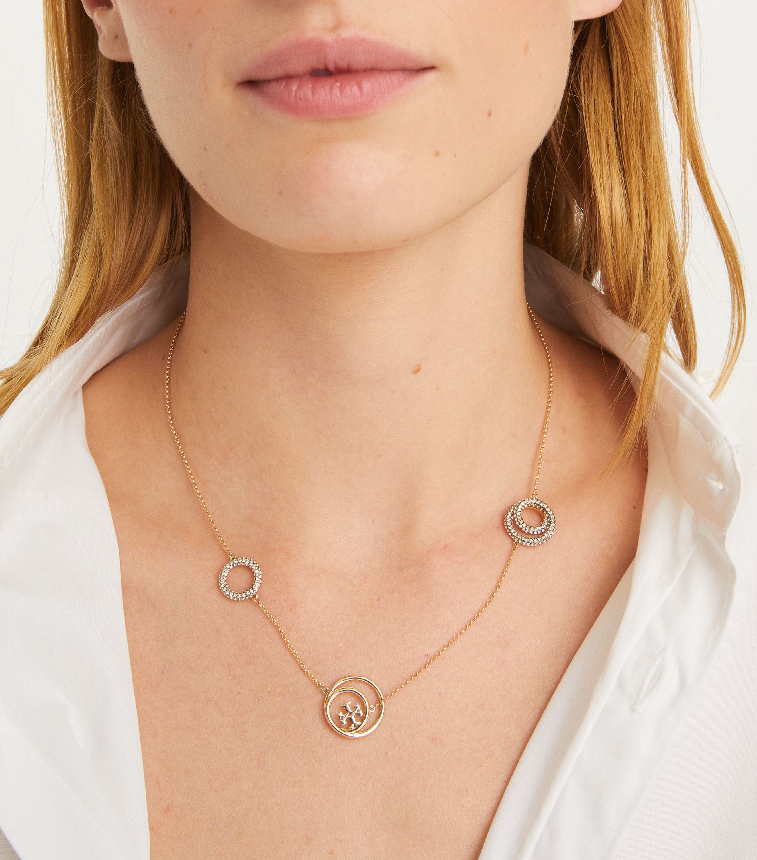 Tory burch shop miller pendant necklace