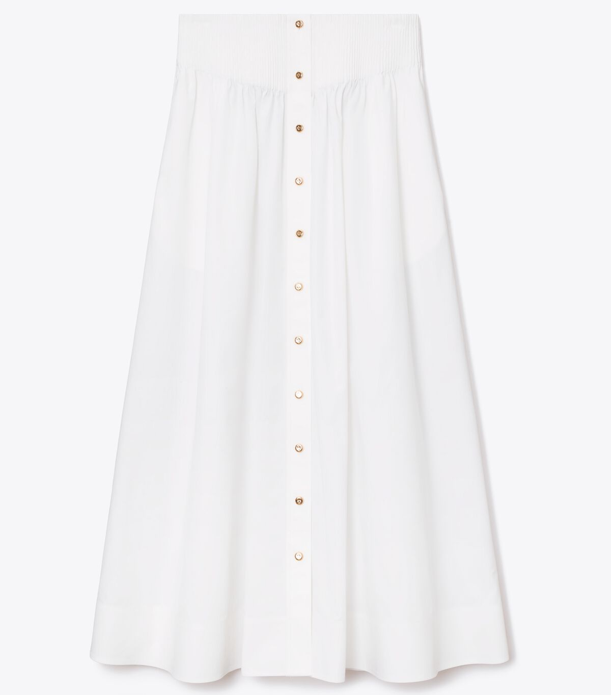 tory burch poplin skirt
