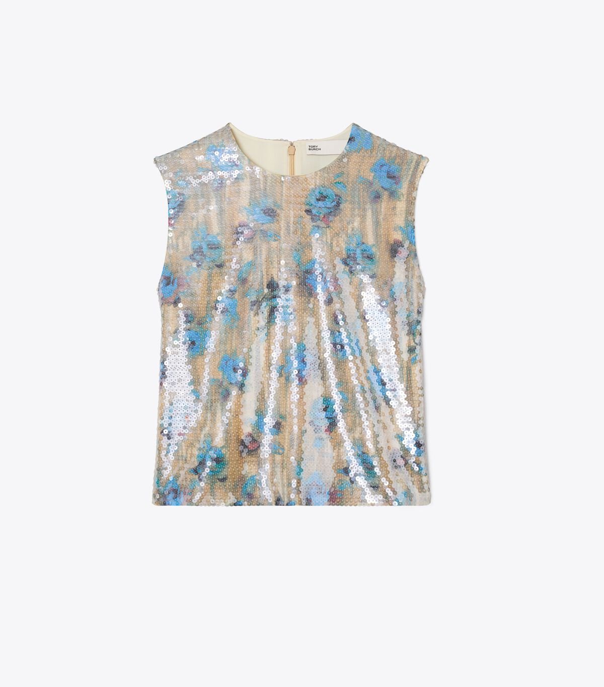 tory burch sequin shell top