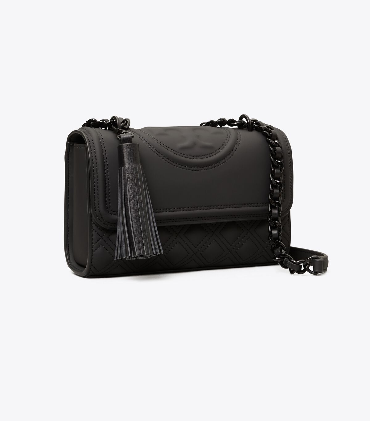tory burch small fleming matte convertible shoulder bag
