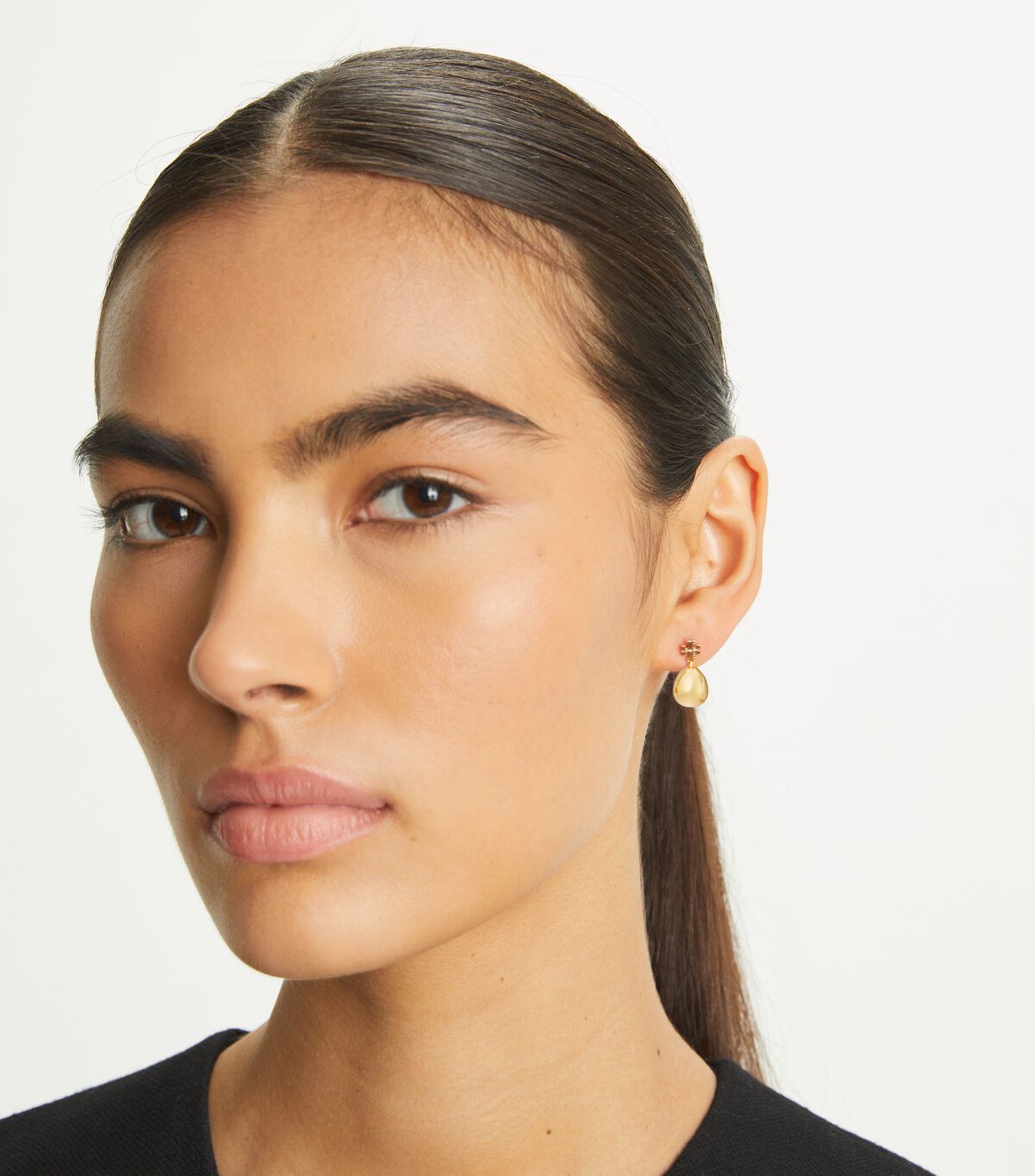 tory burch small kira drop earring