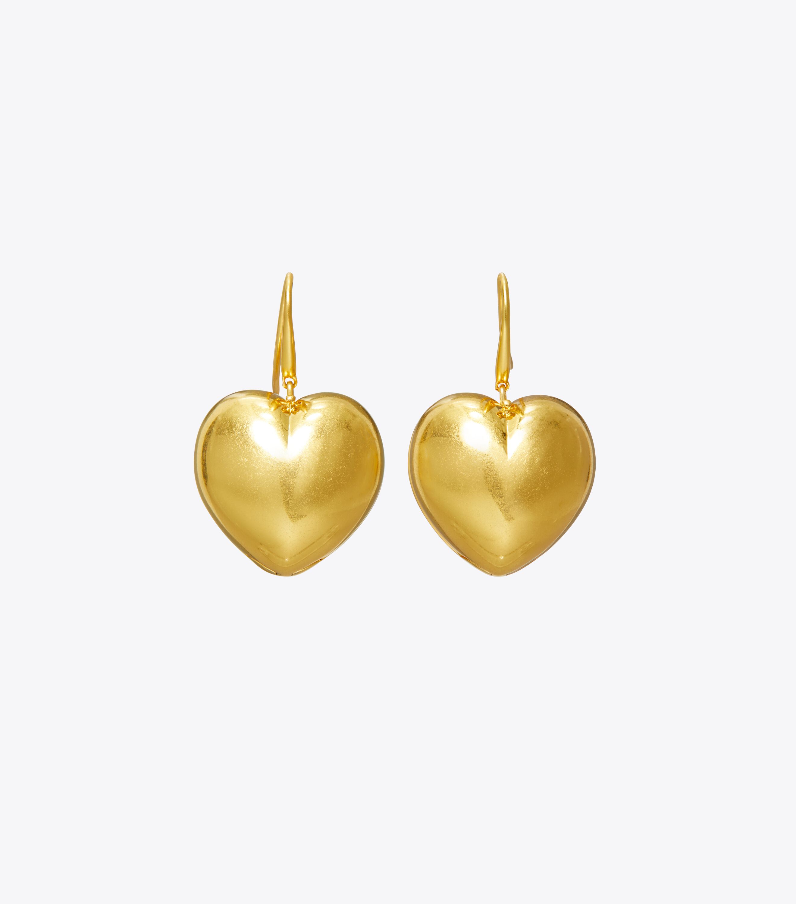 Tory burch heart earrings hot sale