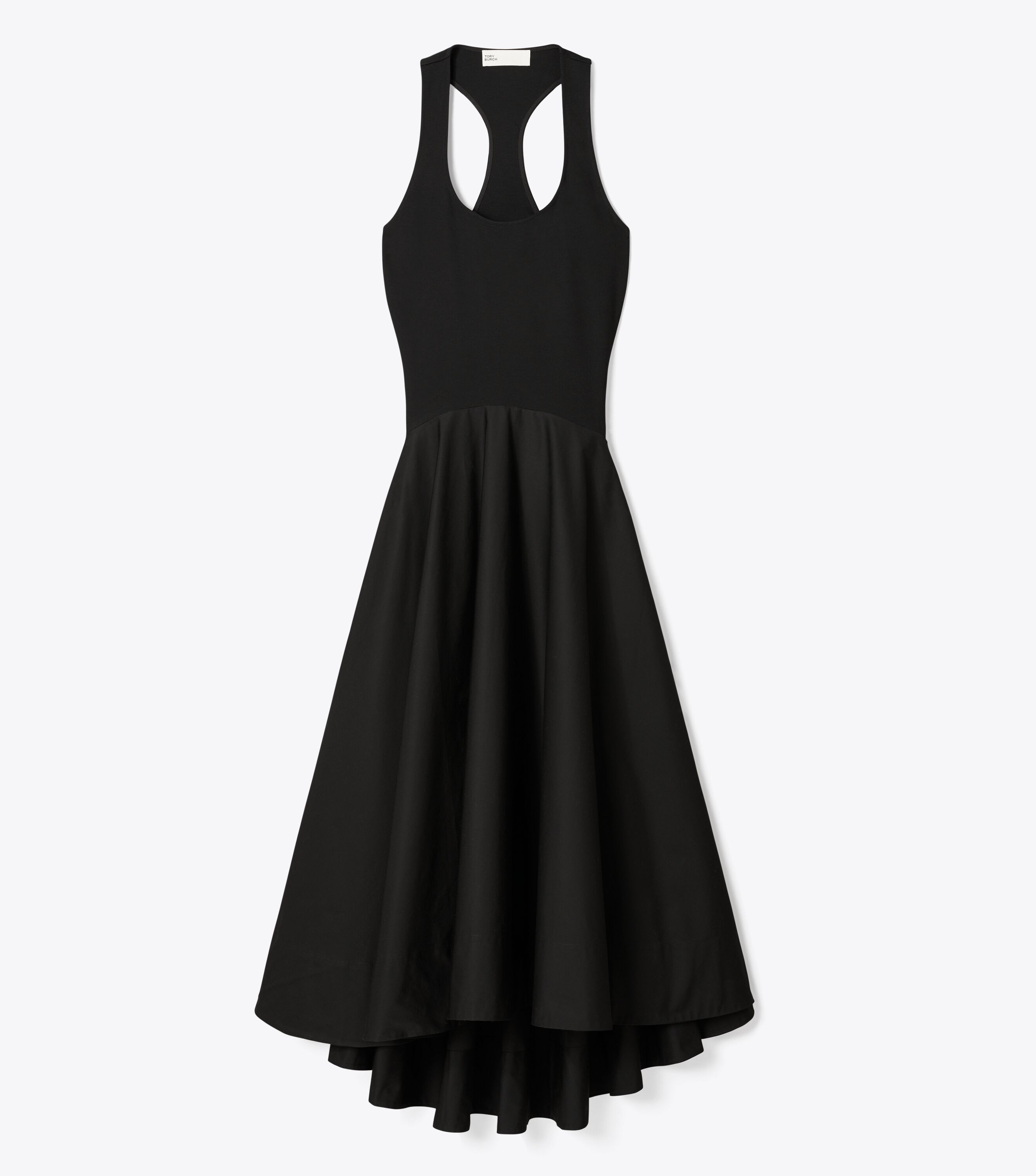 ワンピース Tory Burch FW25 Black viscose blend dress (170760 001) Viscose Tank Dress, Black | Tory Burch KW