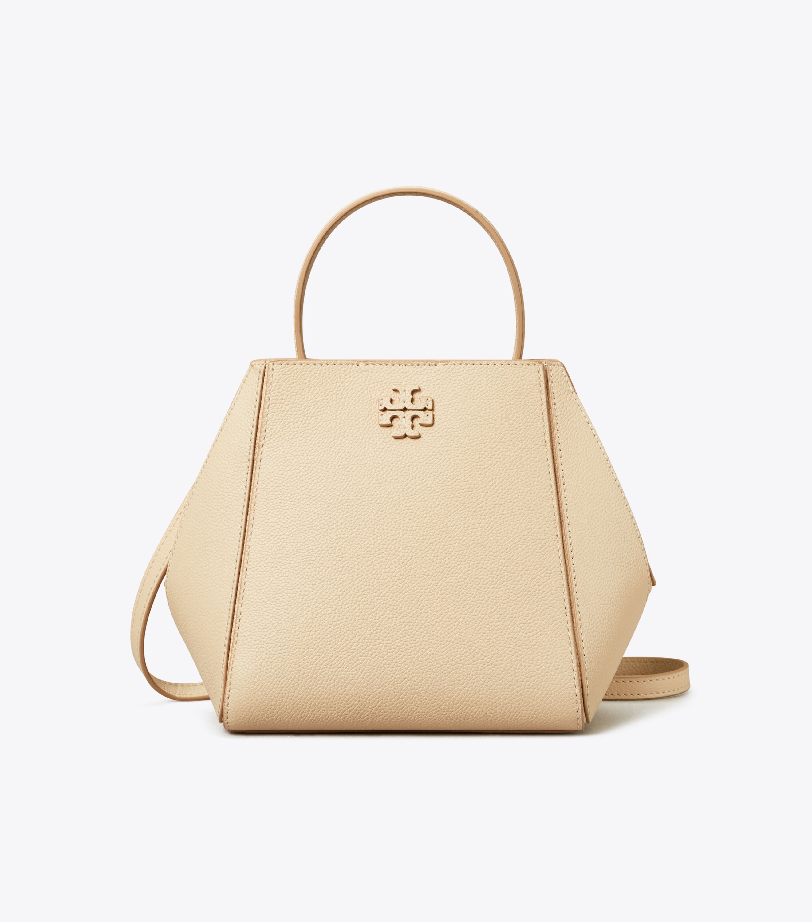 Small McGraw Bucket Bag, Brie | Tory Burch KW