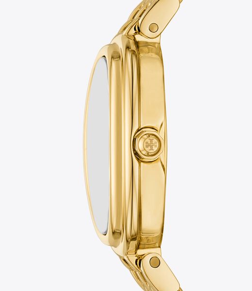 tory burch ساعة بيضاوية