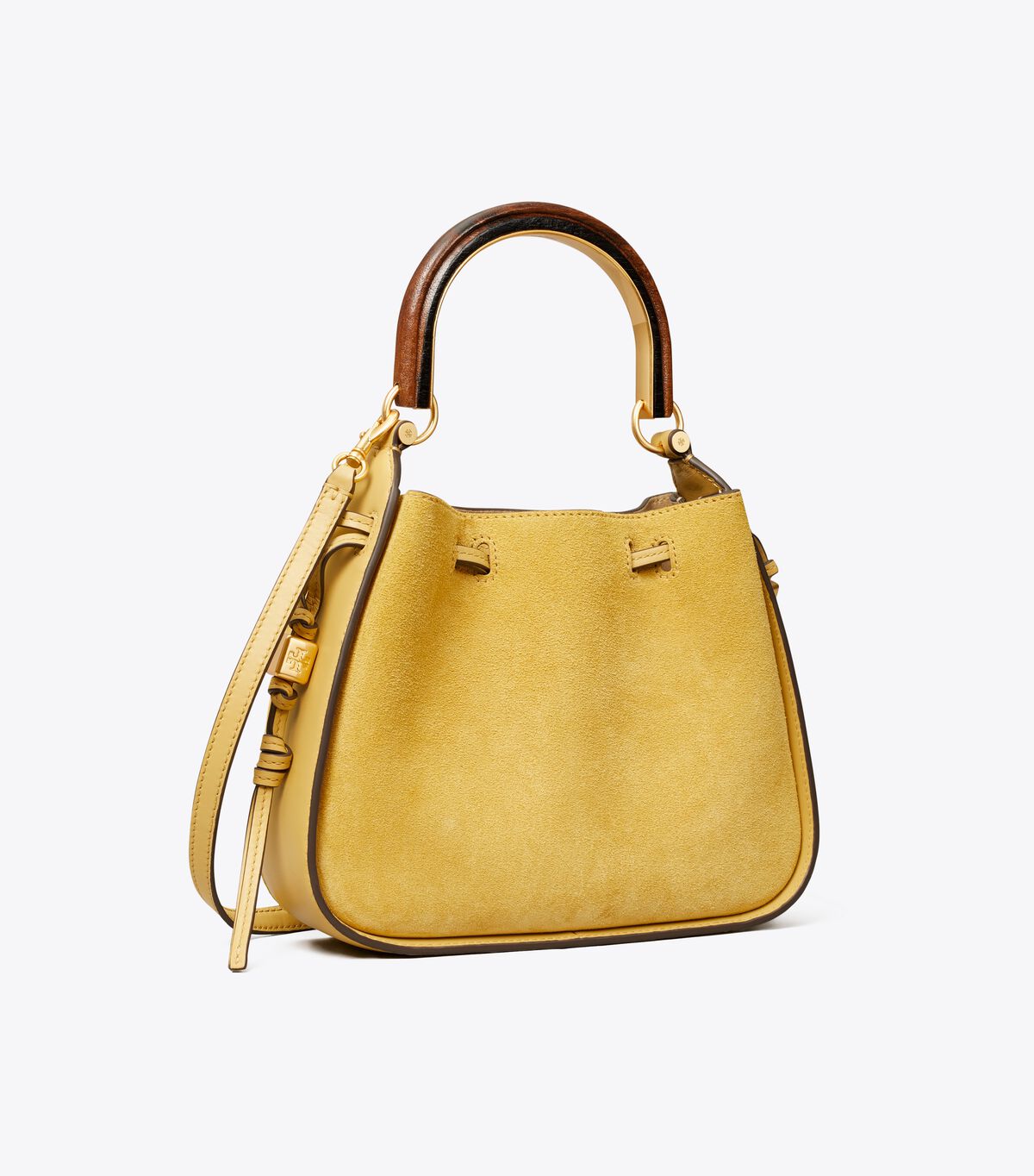tory burch miller suede cinch bag