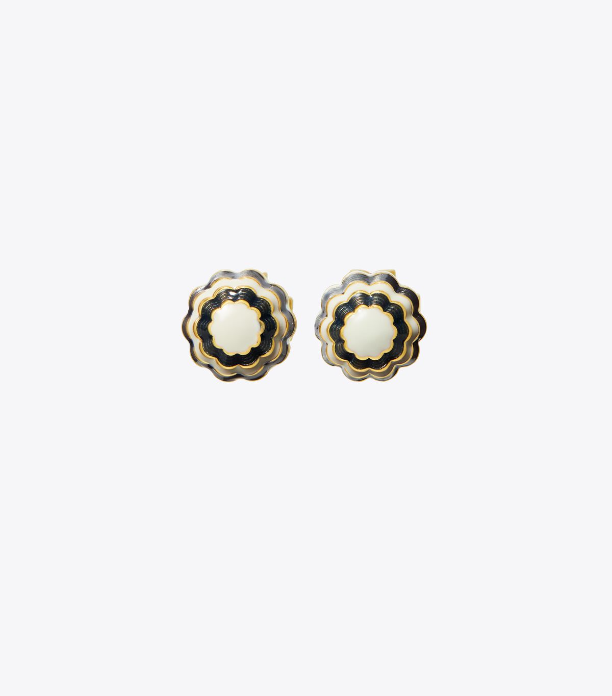 tory burch roxanne double stud earring