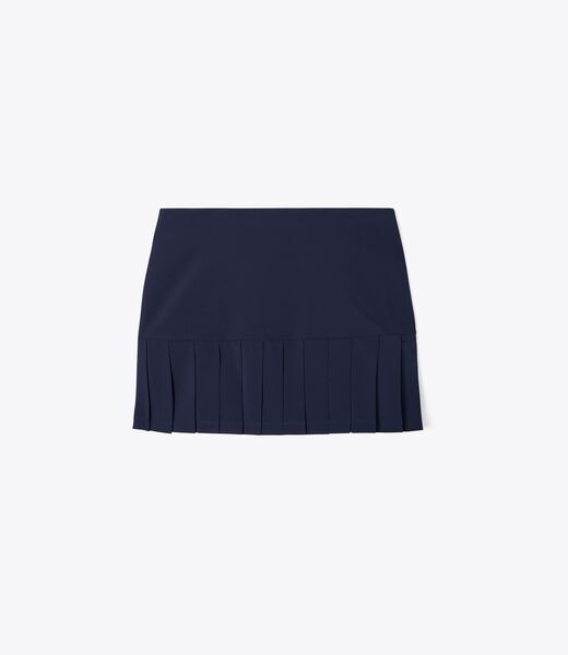 Pleated-Hem Tennis Skirt