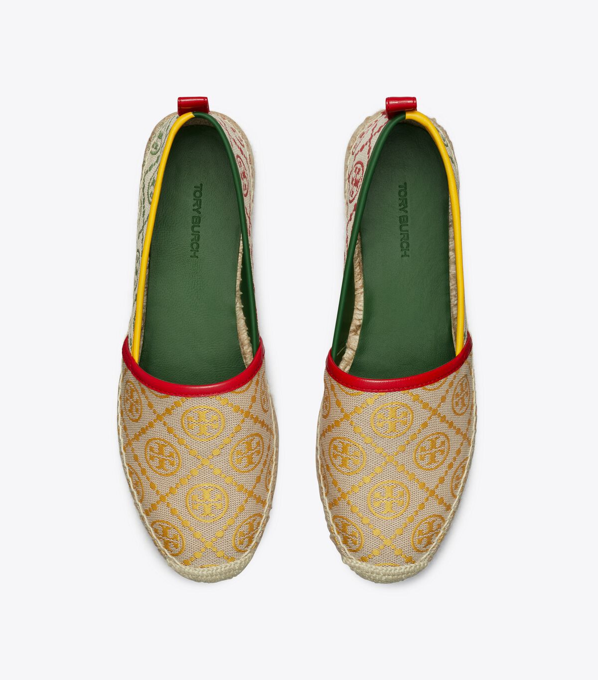 tory burch t monogram platform espadrille