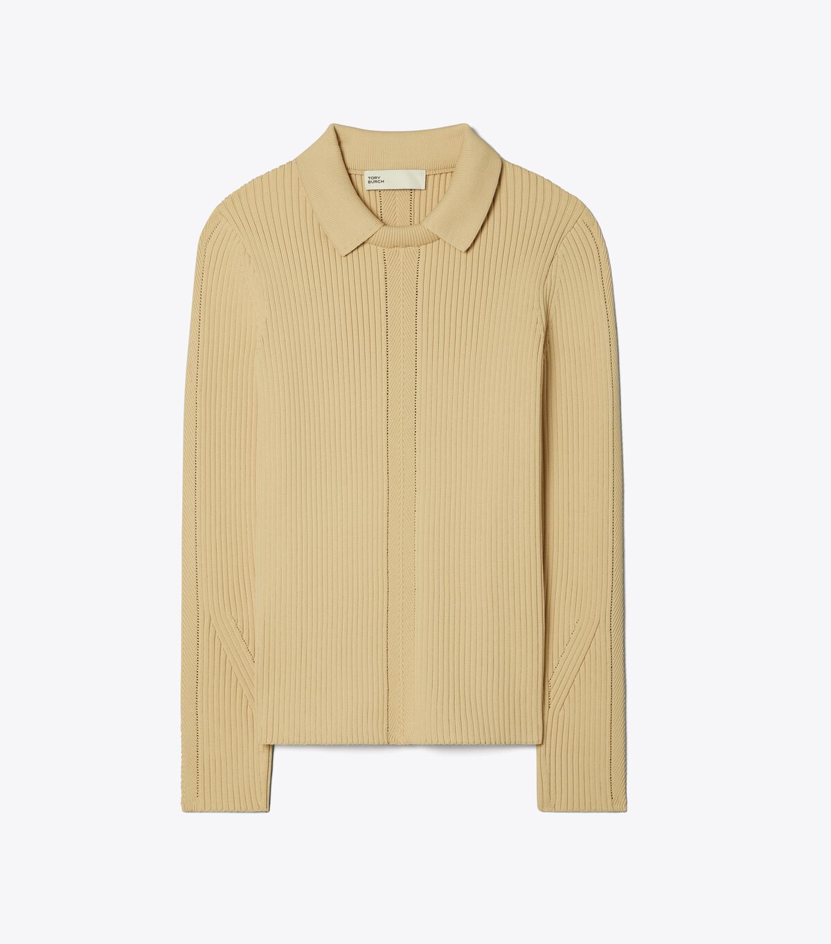 tory burch polo collar sweater