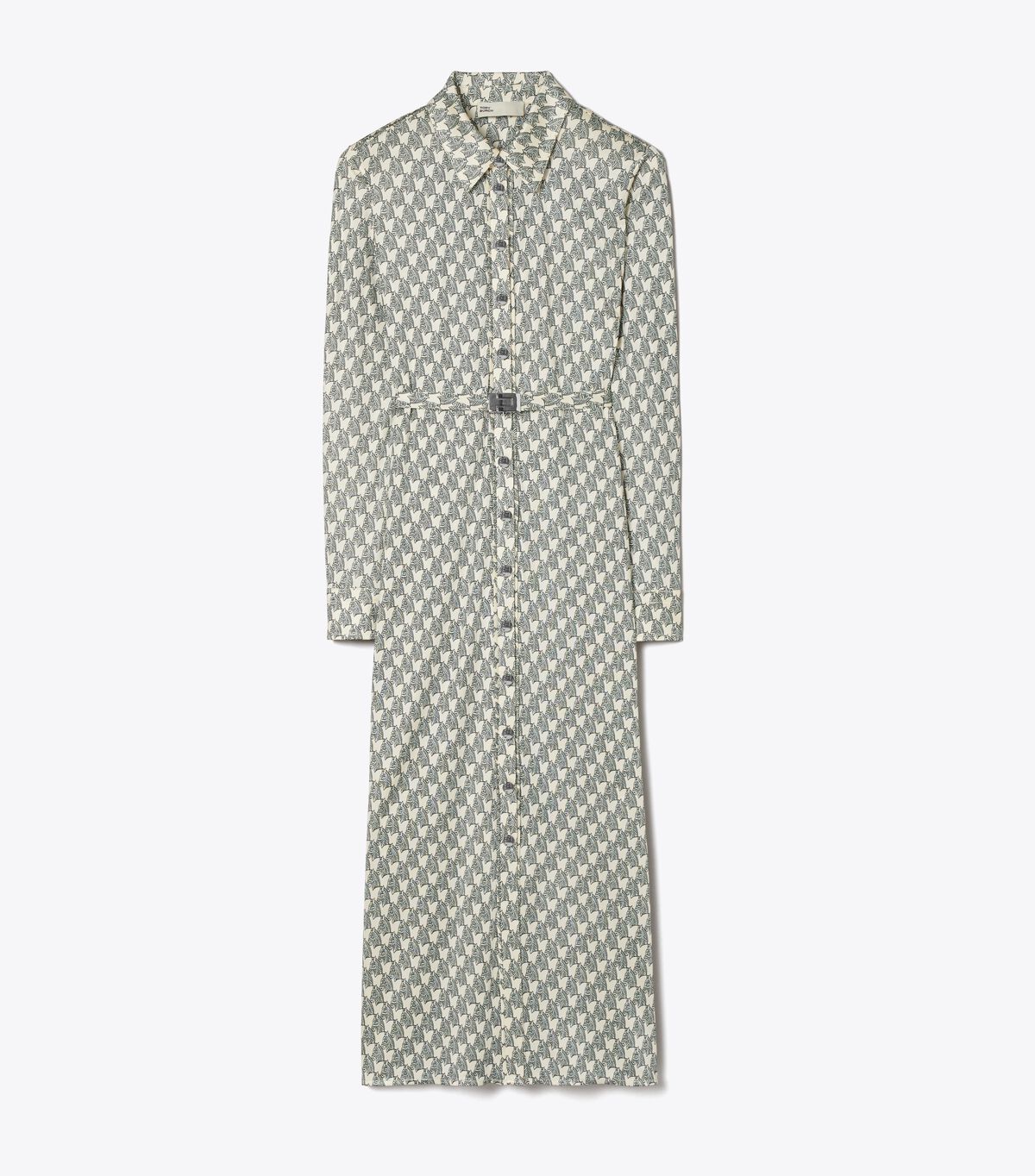 tory burch printed viscose shirtdress