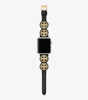 Miller Band For Apple Watch, Black Leather, 38 MM – 40 MM