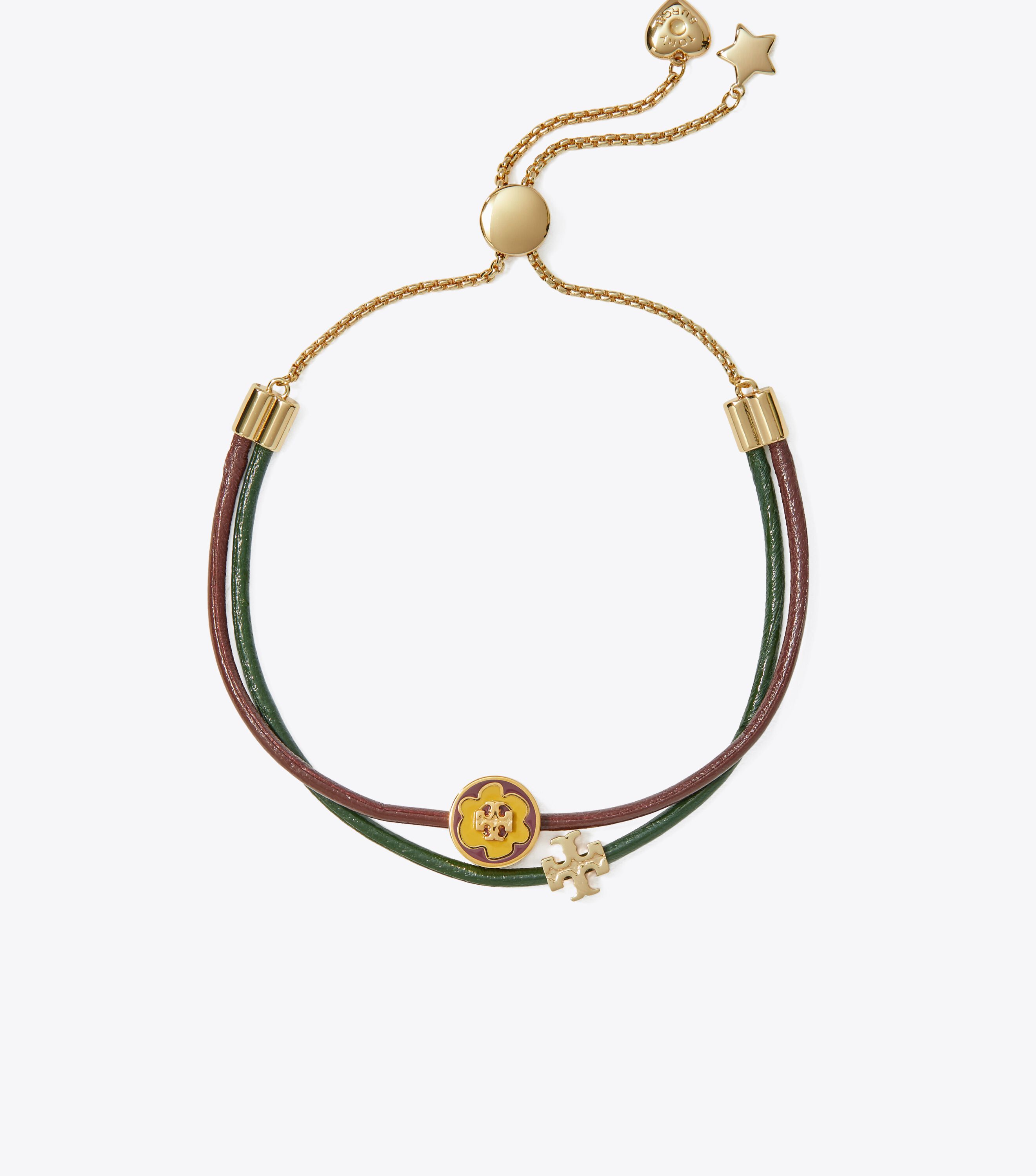 Tory burch kira enamel slider shop bracelet