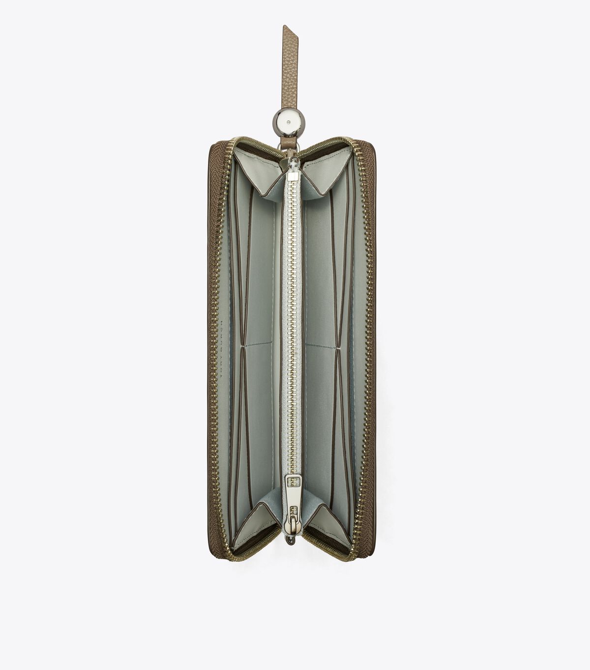 tory burch محفظة رومي بسحاب كونتيننتال