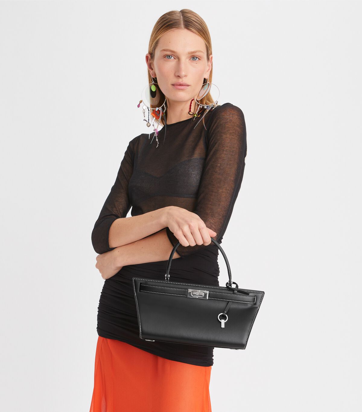 tory burch lee radziwill cat eye bag