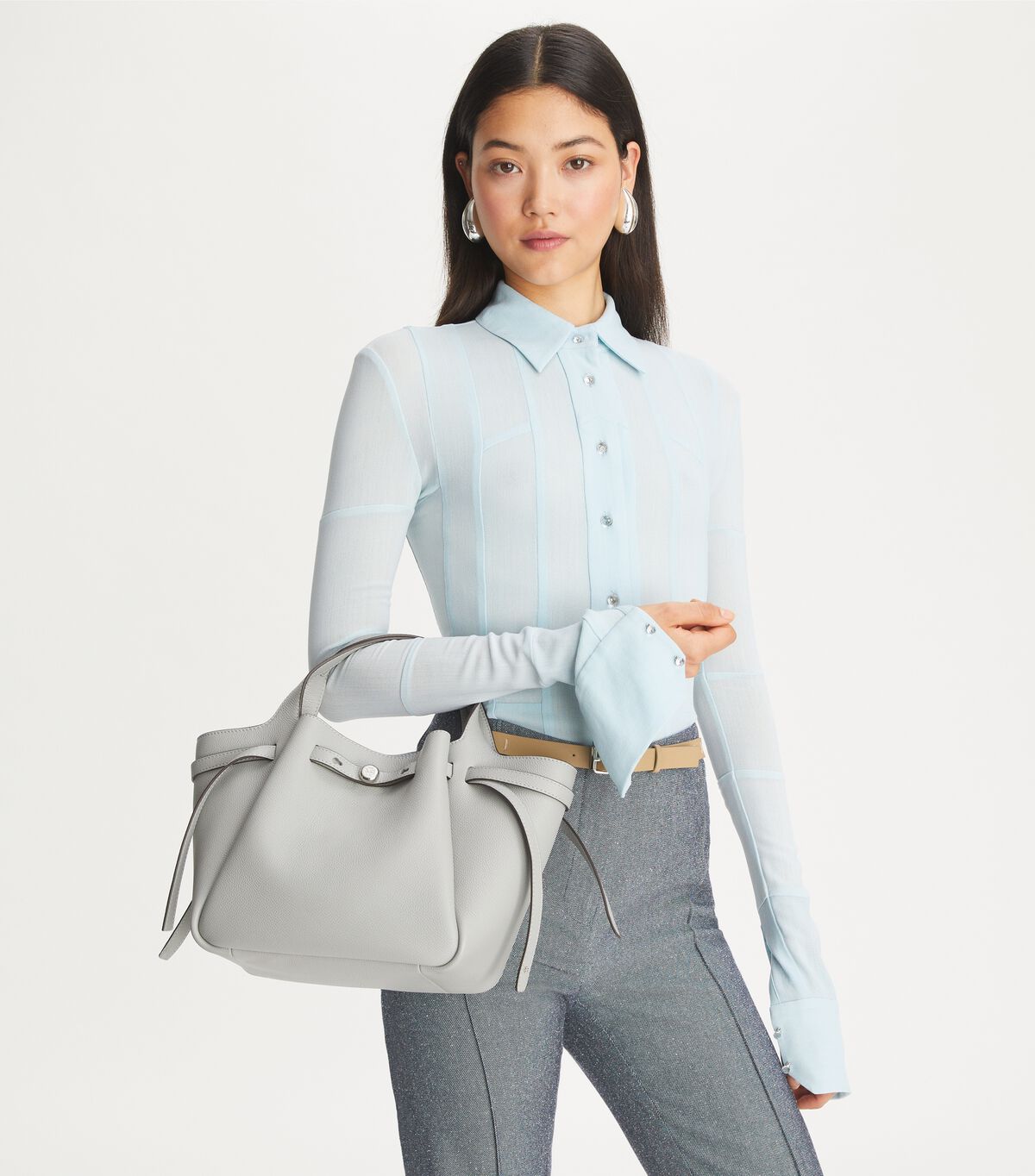 tory burch small romy tote