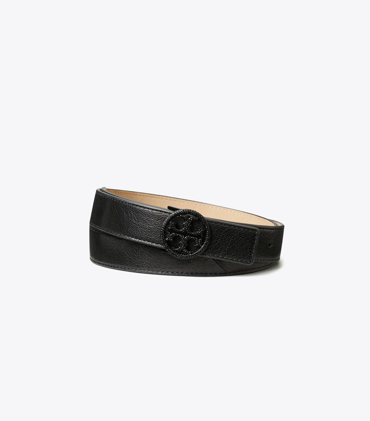 tory burch 1 miller crystal embellished belt